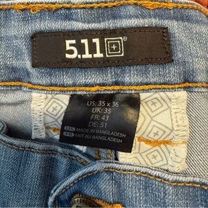 5.11 Tactical Men's Blue Jeans